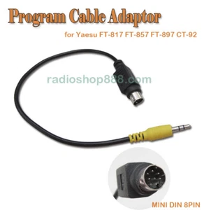 3 PCS Adaptor for Prog.Cable Mini Din 8Pin for YAESU FT-817   (6-089) - Picture 1 of 1