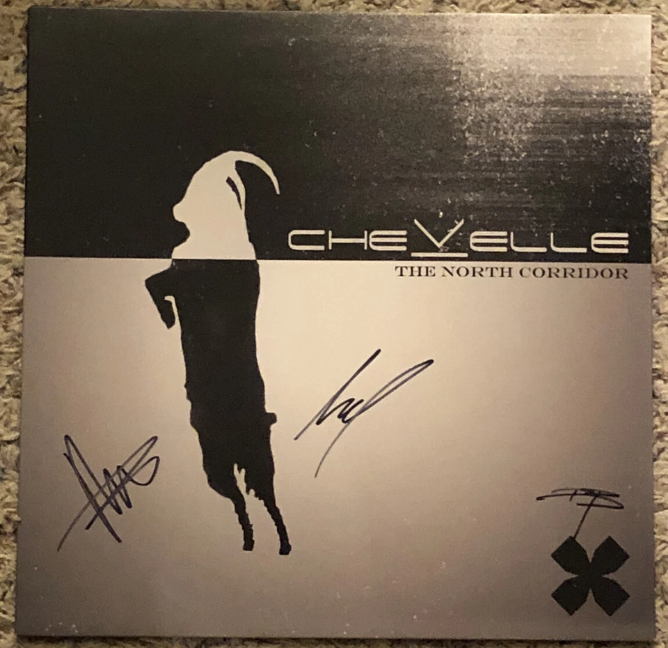 Chevelle Band  LP The North Corridor Pete & Sam Loeffler Dean Bernardini SIGNED Foto 1 de 1