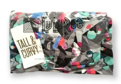 LuLaRoe Disney Mickey Minnie TC Leggings Arco Iris Ratón en Gris Negro ¡NUEVO WOW! Foto 1 de 3