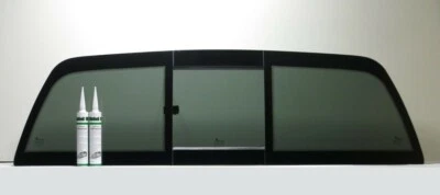 Fits: 2002-2008 Dodge Ram Pickup 1500 Manual Slider Back Glass Flush Mount - Image 1 of 4