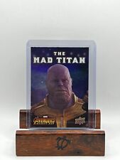  Marvel Upper Deck The Avengers Infinity War  The Mad Titan MT7 card
