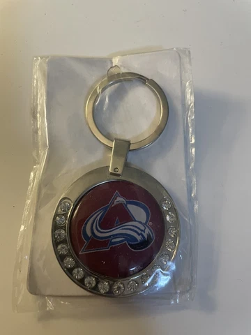 NHL Keychain Colorado Avalanche Licensed Hockey 1.75" Diameter Cover