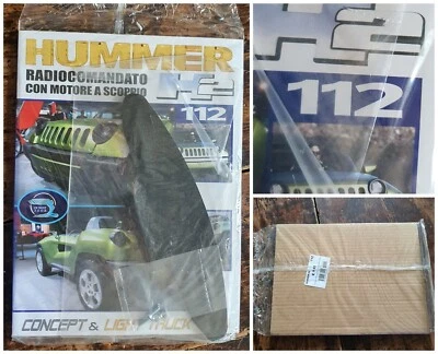 Fascicolo HUMMER H2 1:8 modello radiocomandato  HOBBY&WORK n112 auto fuoristrada - Immagine 1 di 4