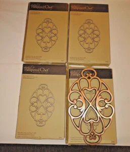 LOT of 4 Pampered Chef "Round Up From the Heart" 2009 Kitchen Trivet NOS/IOB - Picture 1 of 4