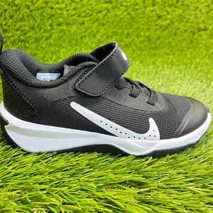Nike Omni Multi-Court Boys Size 11.5C Black Athletic Running Shoes Sneakers - Picture 1 of 10