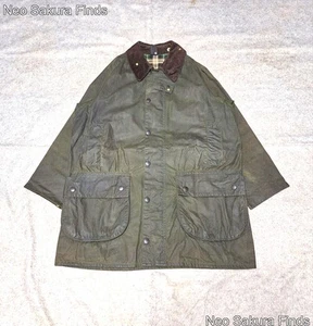Barbour A123 Gamefair Jacket 1991 Men's Sage Size C40 102cm - Picture 1 of 10