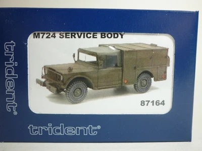 Trident 87179 Kaiser Jeep M724 Con Servizio Montaggio US ARMY Modello 1:87 - Immagine 1 di 3