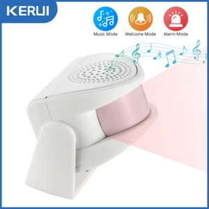 KERUI Wireless Motion Sensor Alarm Entrance Alert Chime Doorbell Siren White - Picture 1 of 13