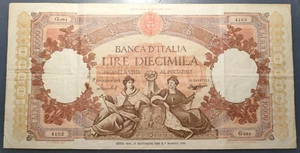 ITALIA 10000 LIRE 21/11/1955 MBC - Imagen 1 de 2