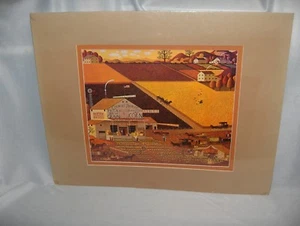 Charles Wysocki Kunstdruck (10 x 12) Plunkerton's Country Produce matt signiert - Bild 1 von 7