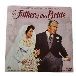 FATHER OF THE BRIDE Spencer Tracy Elizabeth Taylor RARE LASER DISC LIKE NEW EUC