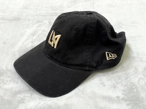 Los Angeles FC 9Twenty Adjustable Hat Unisex One Size Black New Era Soccer Cap - Picture 1 of 6