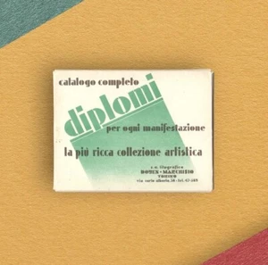 DOYEN MARCHISIO TORINO S. A. LITOGRAFICA Catalogo Diplomi 1930 Giovanni Tonso - Foto 1 di 10