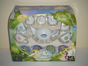 Disney Fairies Tinker Bell & Friends Porcelain Tea Set
