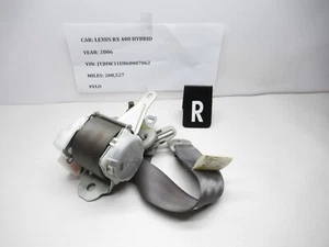 Lexus RX 2006-2008 retractor de cinturón de seguridad lateral derecho 7K7300 OEM - Imagen 1 de 7