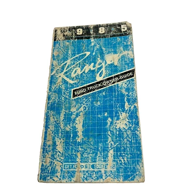 1985 Ford Ranger Pickup Truck Guia do Proprietário Livro (A896) - Imagem 1 de 4