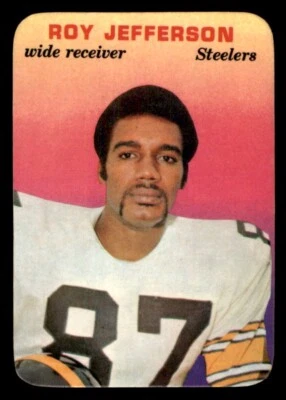 1970 Topps Super Glossy Football #17 Roy Jefferson NM/MT *d5 - Image 1 of 2