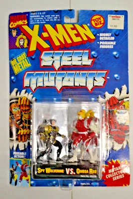 Toy Biz X-MEN 1994 Steel Mutants Spy Wolverine vs Omega rojo nuevo en caja sin usar, en caja Foto 1 de 4