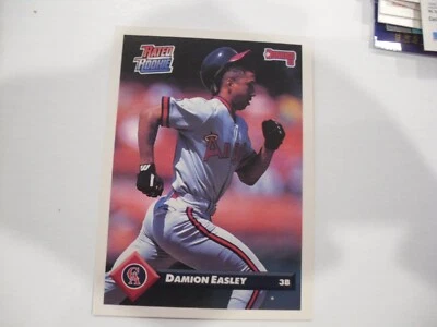 1993 Donruss Damion Easley #457 California Angels - Image 1 of 2
