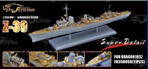 Destructor alemán Z-39 FLYHAWK FH350066 1/350 SEGUNDA GUERRA MUNDIAL para Dragon 1037 - Imagen 1 de 5
