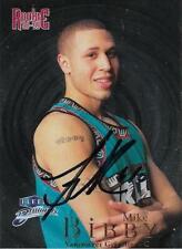 Mike Bibby Autographed Auto 1999 Fleer Brilliants Grizzlies Rookie RC Card - COA
