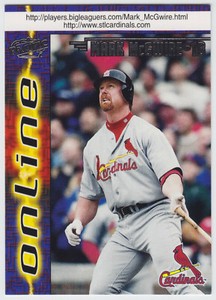 1998 Pacific Online - Mark McGwire - #621 - St. Louis Cardinals - NrMt