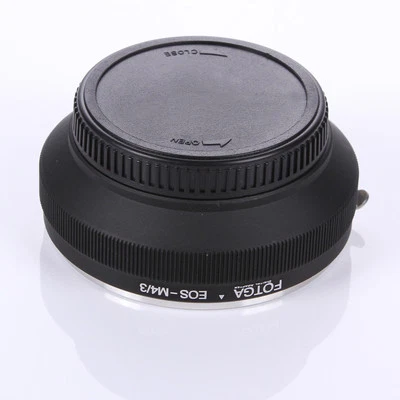 Adaptador para lente Canon EOS EF para Panasonic Lumix M4/3 GF7 GF6 G6 G5 GM5 GH4 Foto 1 de 4