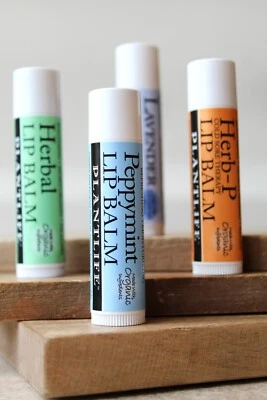 Plantlife Lip Balm: Olive Oil & organic Beeswax for Soothing Care- Made in CA - Image 1 of 3