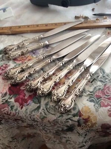 8 Melrose Dinner Knifes No Mongram - Picture 1 of 6