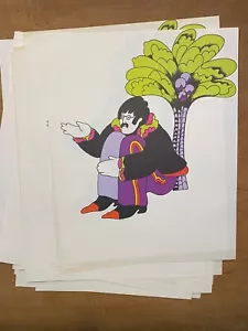 20 Sheets VTG 60's The Beatles John Lennon Yellow Submarine Stationary Peter Max - Picture 1 of 5