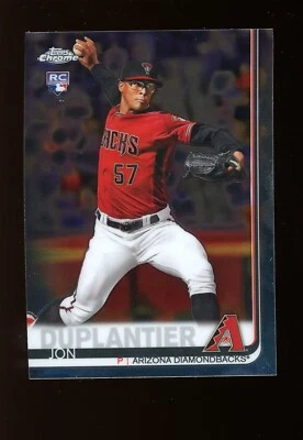 2019 Topps Chrome Update #19 Jon Duplantier Diamondbacks Rookie Card RC QTY - Image 1 of 2