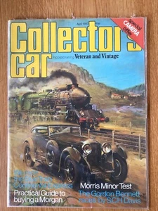 Collectors Car April 1980 Vintage SEALED Morris/Morgan/Gordon Bennett races - Picture 1 of 3