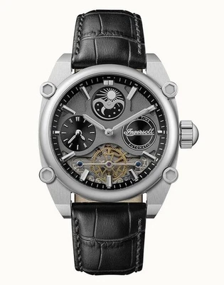 Ingersoll The Varsity Skeleton Grey Dial Casual Automatic Men's Watch I15402 - image 1 of 4