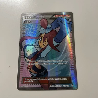Pokémon TCG Skyla Breakpoint Holo Full Art Ultra Rare Card 122/122 - FREE SHIP - Image 1 of 4