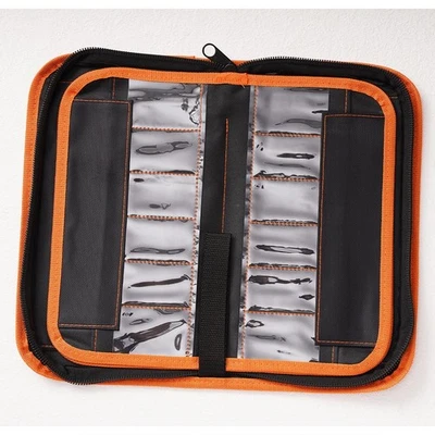 CLICK&CART 2025 Lishi 2 in 1 Bag Mr Li Tools Cases Easy Handle Lishi Tool and Key Blade Bag