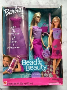 Mattel 2001 Bead ‘N Beauty Barbie Puppe - Bild 1 von 4