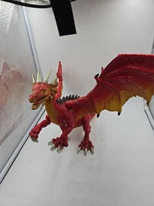 Grande figurine vintage Jarman dragon rouge 10" par 16" - Photo 1 sur 10