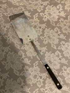 Vintage Flint Arrowhead Stainless Solid Spatula Flipper Long Handle Turner USA - Picture 1 of 9