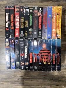 VHS GRAIL HORROR BUNDLE  - Picture 1 of 24