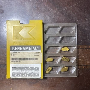 Qty.5 KENNAMETAL Carbide Inserts GFN4 KC800 (E42) - Picture 1 of 3