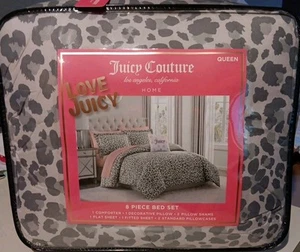 Juicy Couture 8 Piece Queen Bedding Set - Picture 1 of 3