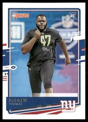 2020 Donruss Andrew Thomas RC #253 - Image 1 of 2