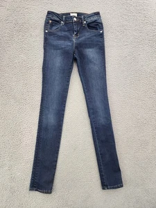 Hudson Jeans Girls 16 Skinny Stretch Blue Denim Slim Fit Classic Youth Pants - Picture 1 of 14
