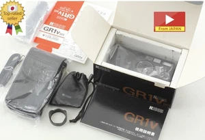 Read [Almost Unused in Box w/ Case] Ricoh GR1V Black 35mm Film Camera From JAPAN - Picture 1 of 17