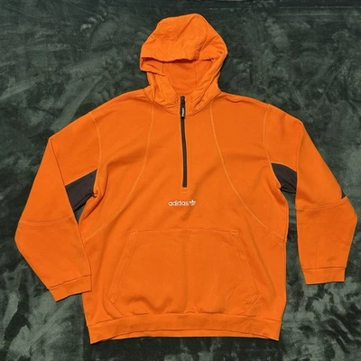 Adidas Adventure Field Cremallera Hombre’s Sudadera con Capucha Chaqueta Naranja Pullover Talla L Foto 1 de 4