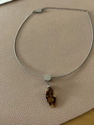 Halskette Silber mit Anhänger Energetix (Magnetschmuck) - Bild 1 von 4