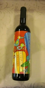 Weinflasche Herzlichen Glückwunsch, 75 cl, trockener Rotwein - Picture 1 of 1