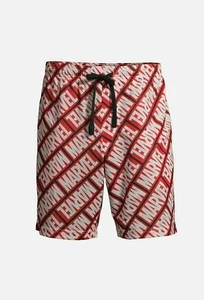 Mens Marvel Logo Sleep/Lounge Shorts (Size 2XL 44-46) BRAND NEW W TAGS - Picture 1 of 4