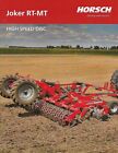 Farm Implement Brochure - Horsch - Joker RT-MT - High Speed Disc - 2015 (F8510)