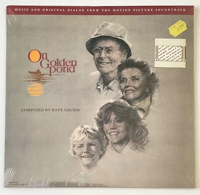 ON GOLDEN POND ~ Dave Grusin/Fonda/Hepburn *SEALED* Orig 1982 Soundtrack LP NEW - Image 1 of 4